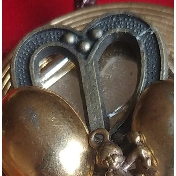 Vintage Handcrafted Love Charm Bolo Tie // Abstract Western String Tie - Picture 10 of 10